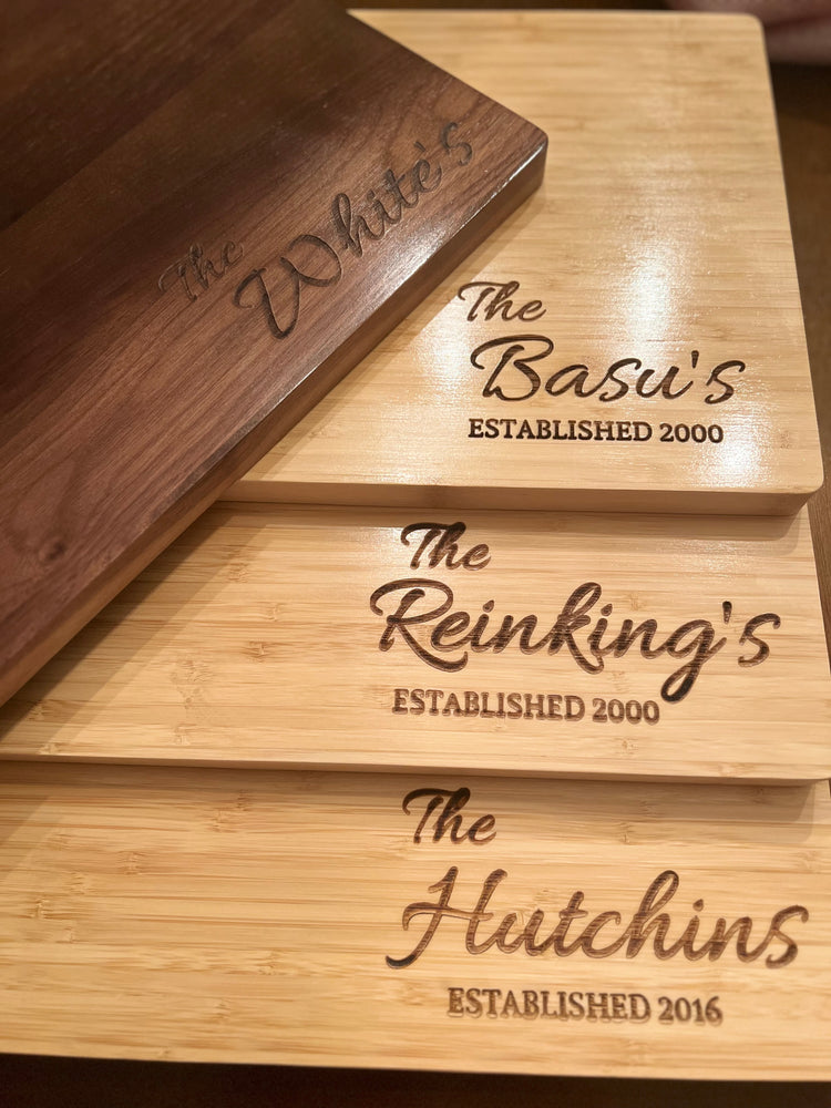 Personalized Cutting Boards