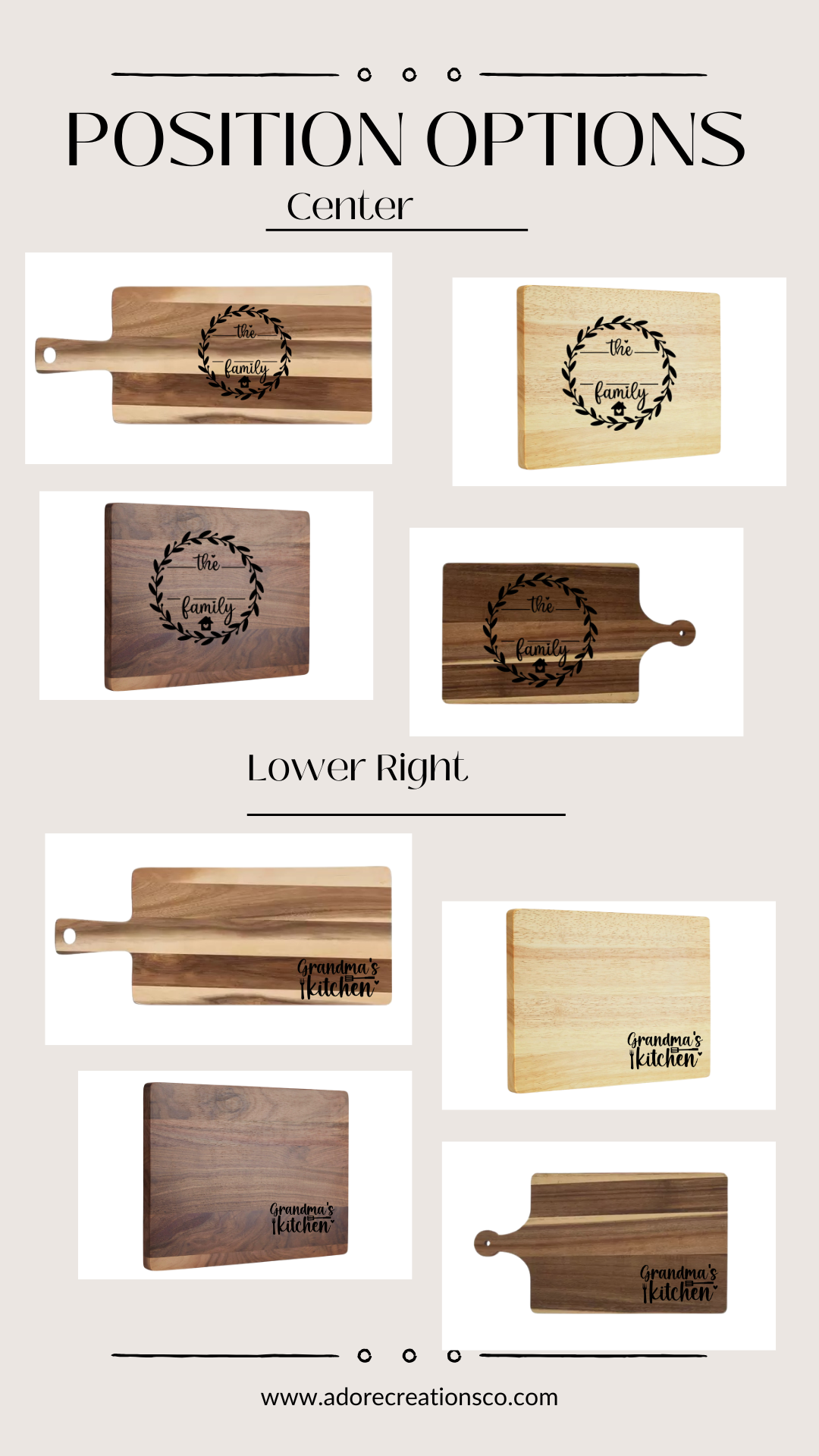 Cutting Board Option 2