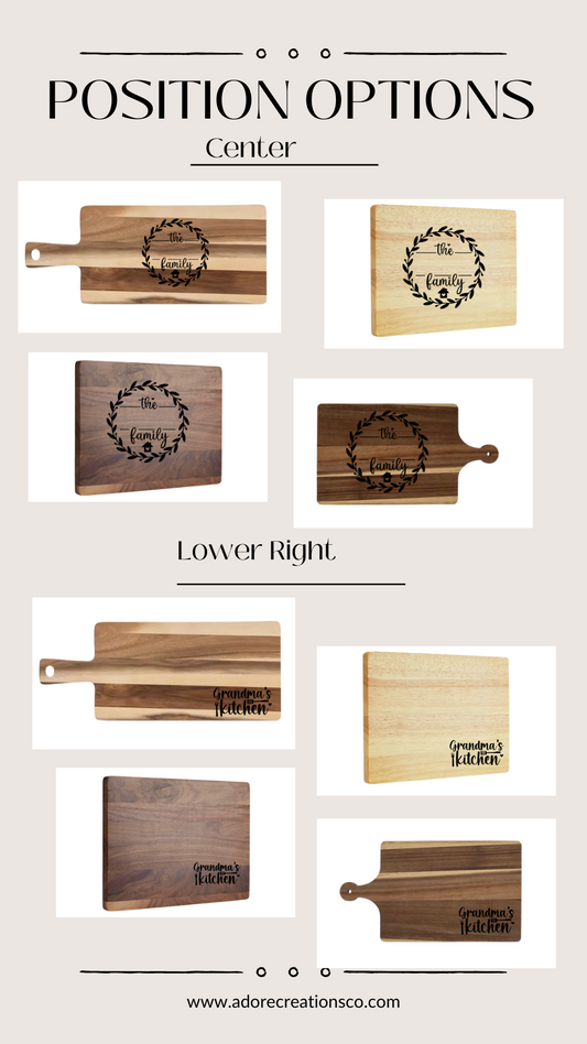 Cutting Board Option 4