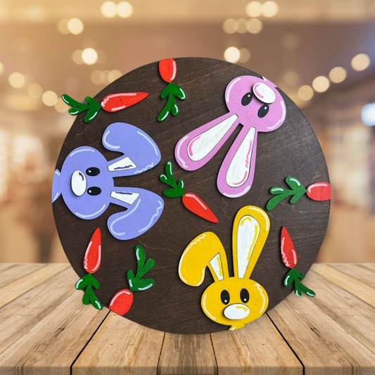 Easter Bunny Door Hanger- 12 Inches