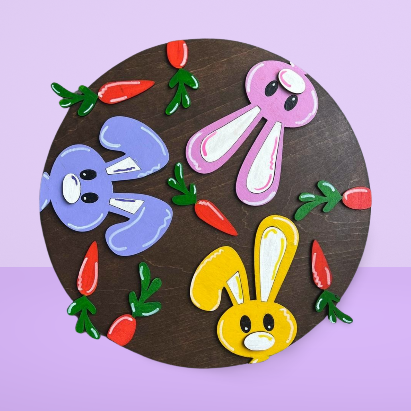 Easter Bunny Door Hanger- 12 Inches