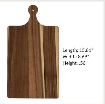 Custom Engraved Cutting Board