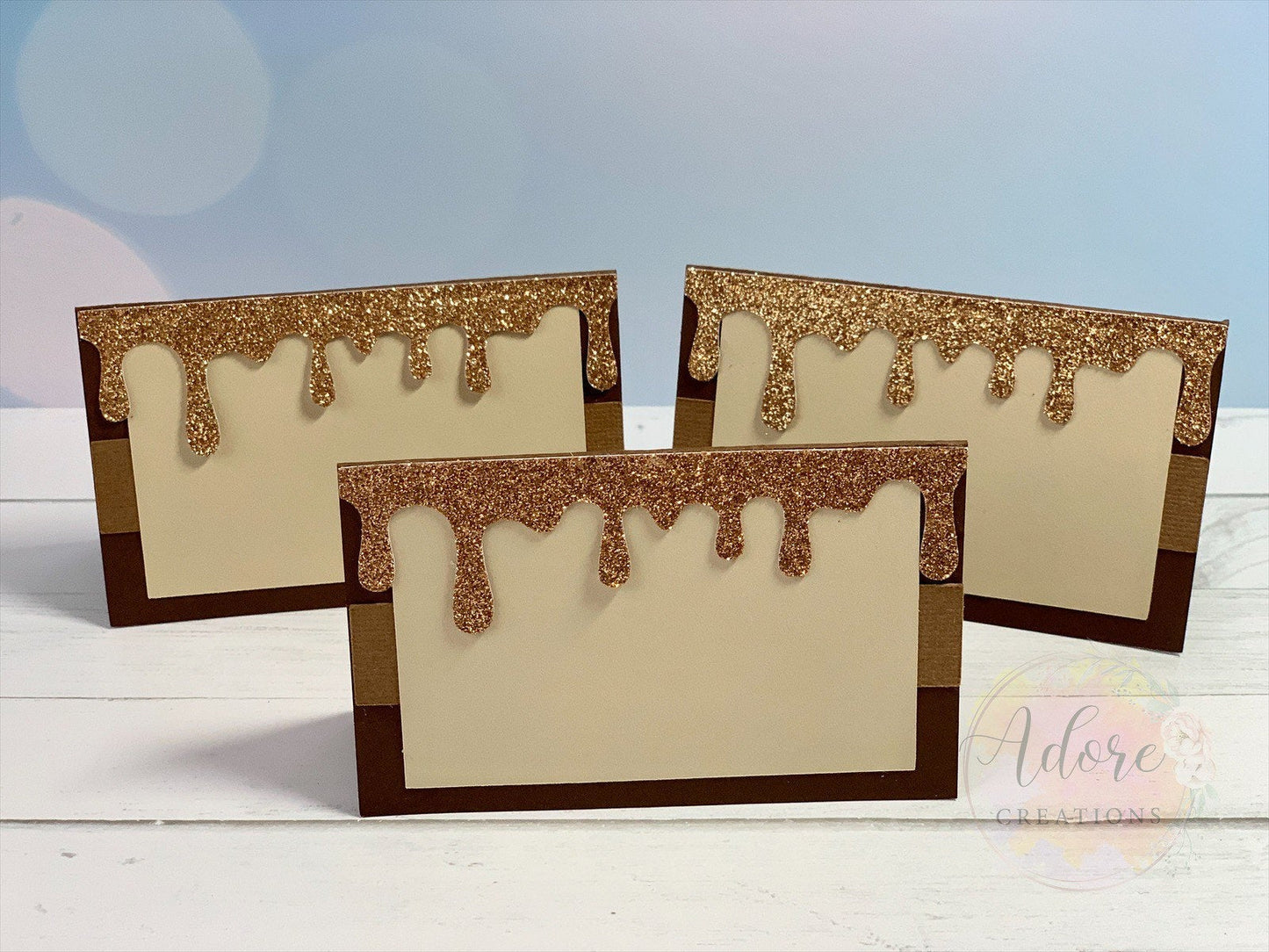 Honey Pot Food Tents/Place Cards, Pooh Honey Pot Food/Place Cards-Set of 10