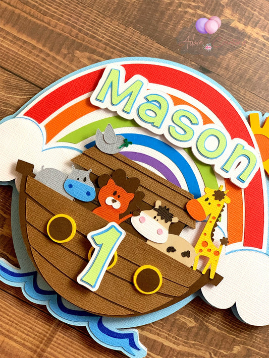 Noah’s Ark Cake Topper
