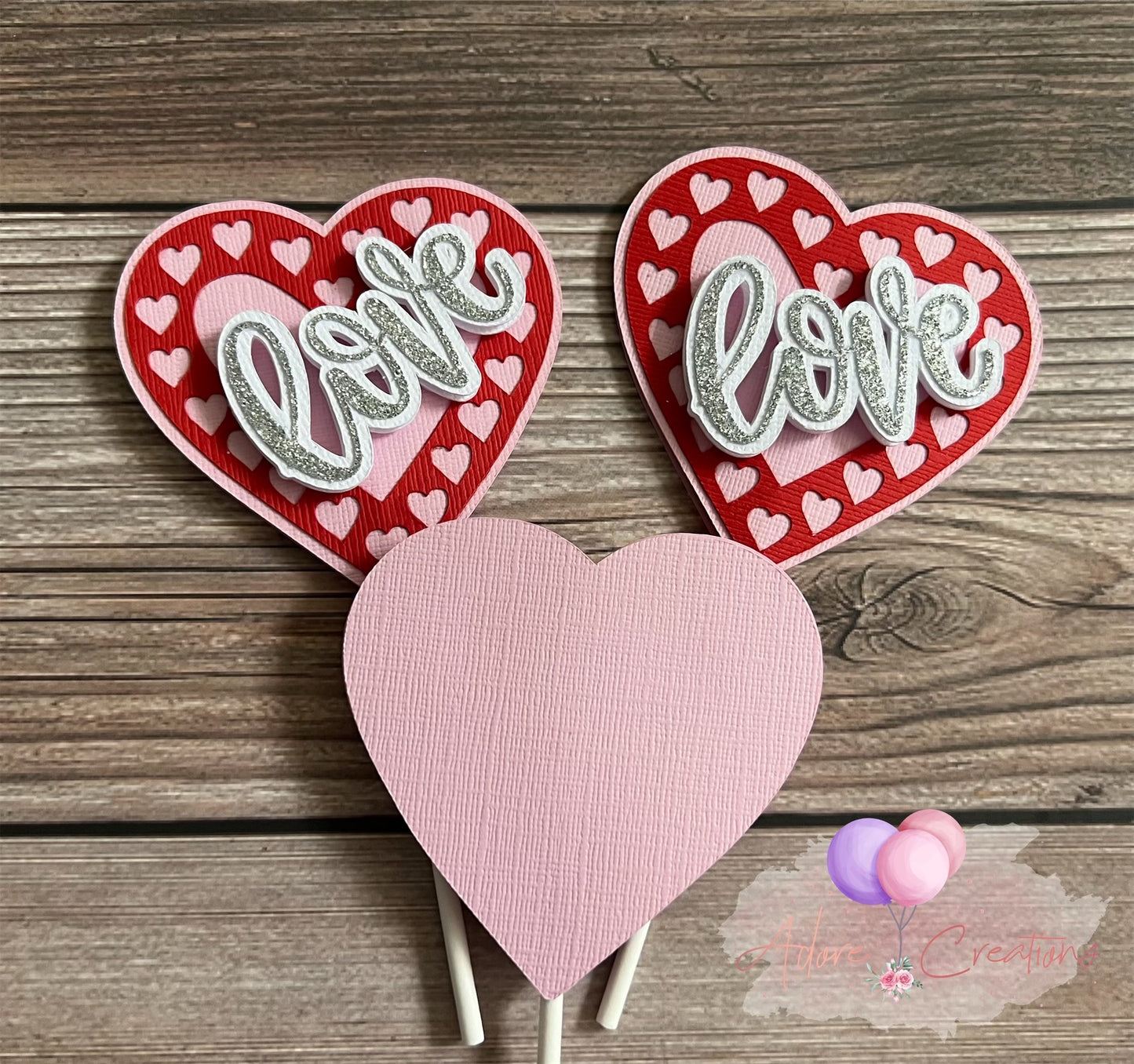 Valentine’s Day Cupcake Toppers