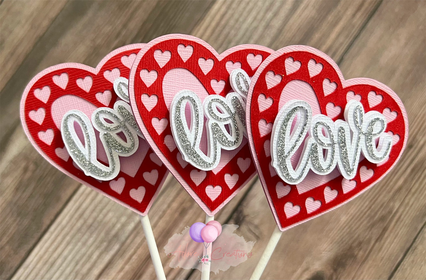 Valentine’s Day Cupcake Toppers