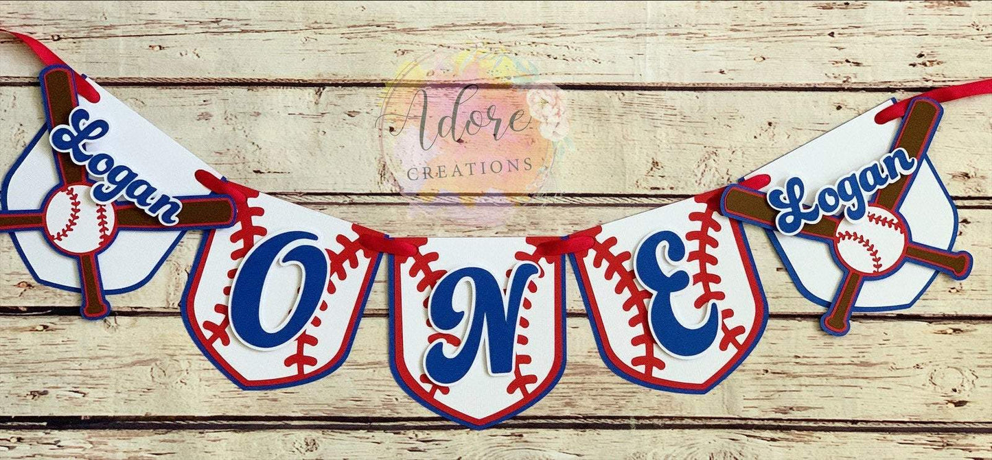 Baseball Banner, Baseball Birthday Banner