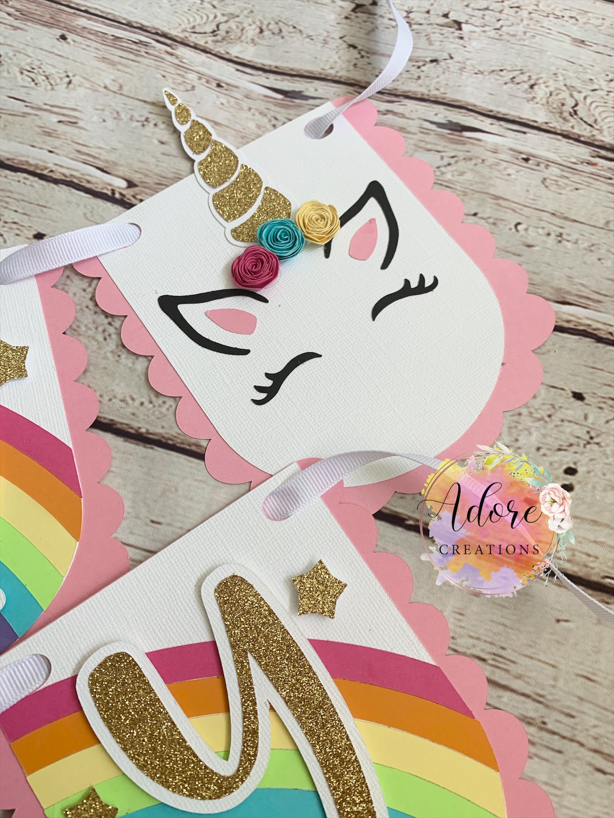 Rainbow Unicorn Banner