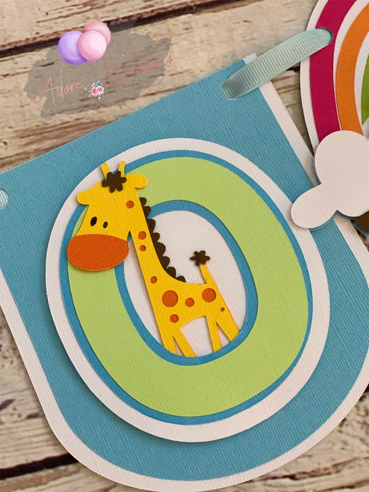 Noah’s Ark Banner or Noah's Ark High Chair Banner