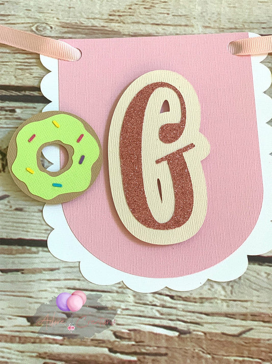 Donut Banner, Donut Grow Up Banner