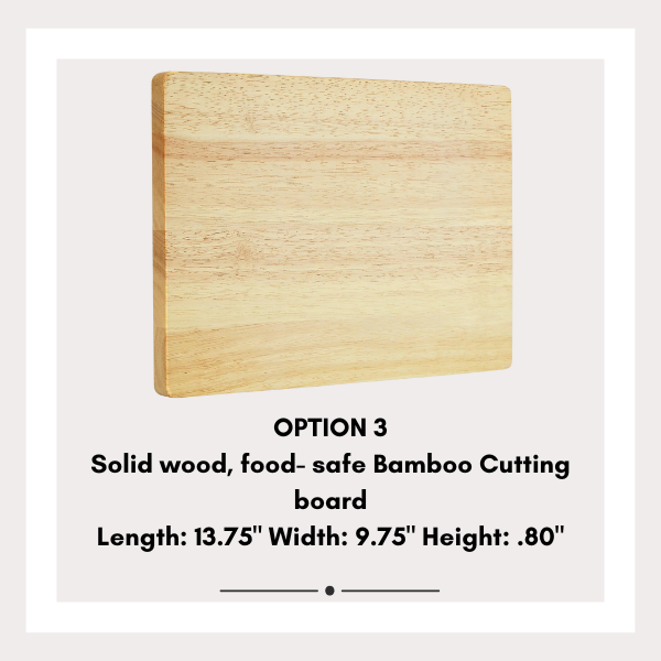 Cutting Board Option 3