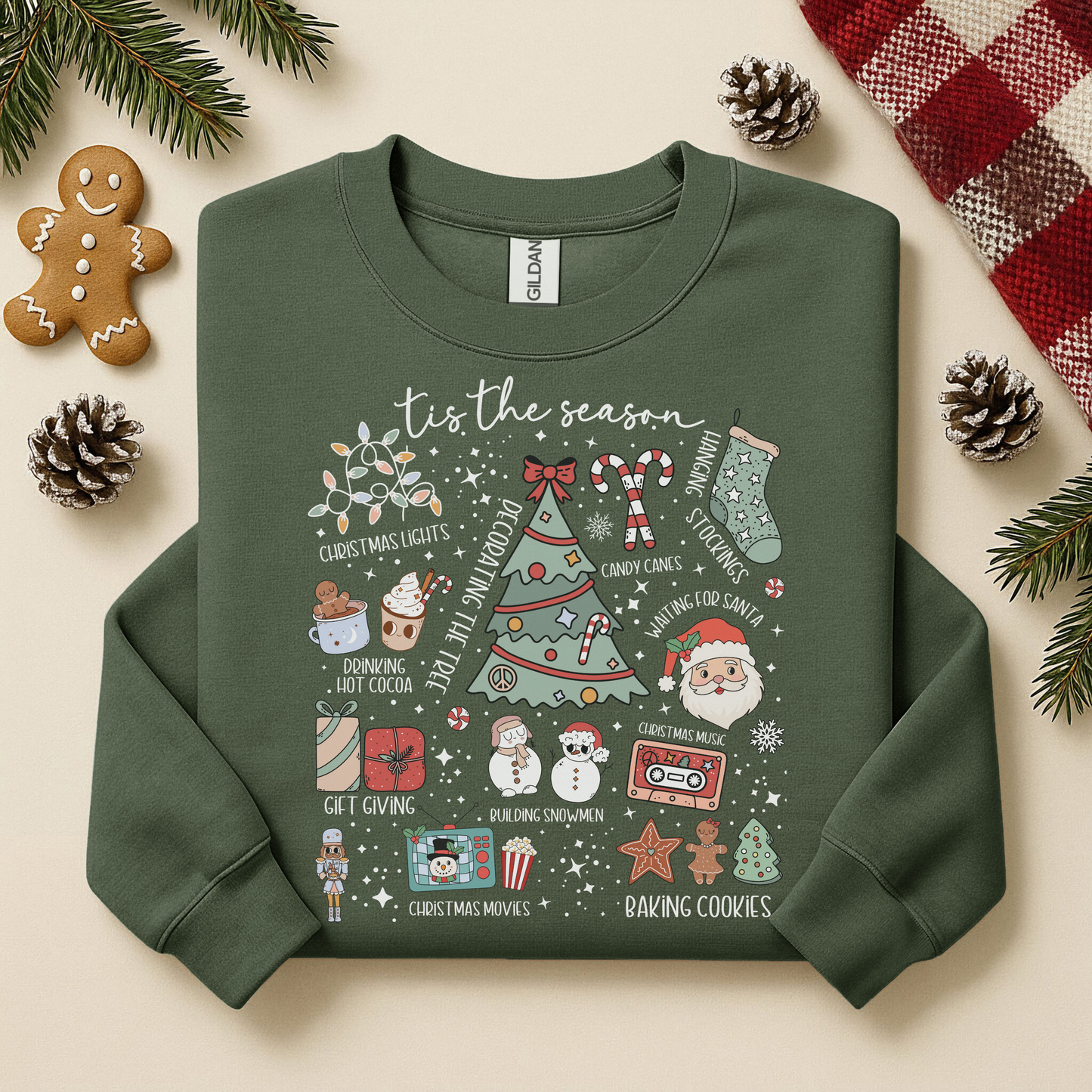 Tis the Season Christmas Crewneck
