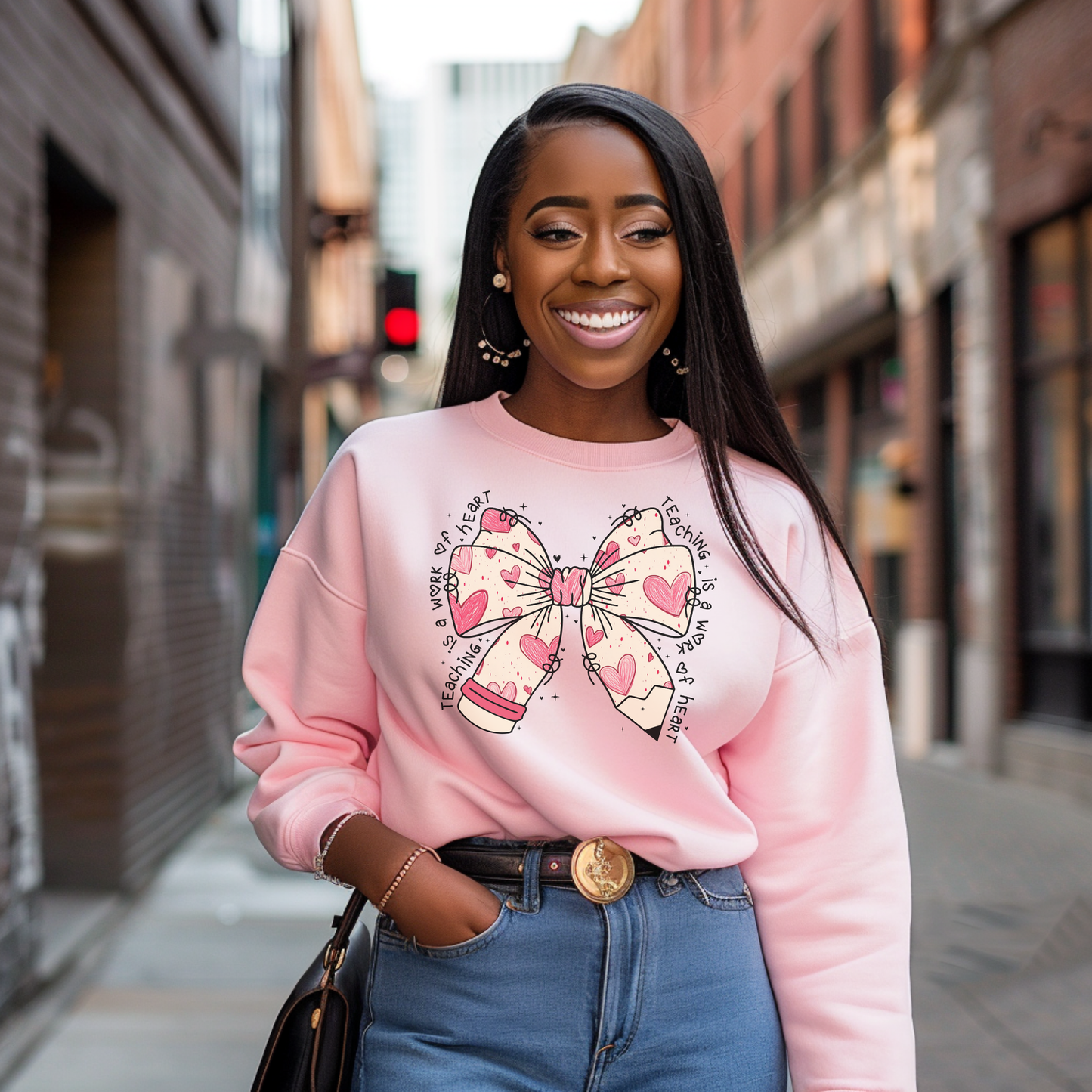 Teaching Is a Work of Heart – Tee or Crewneck