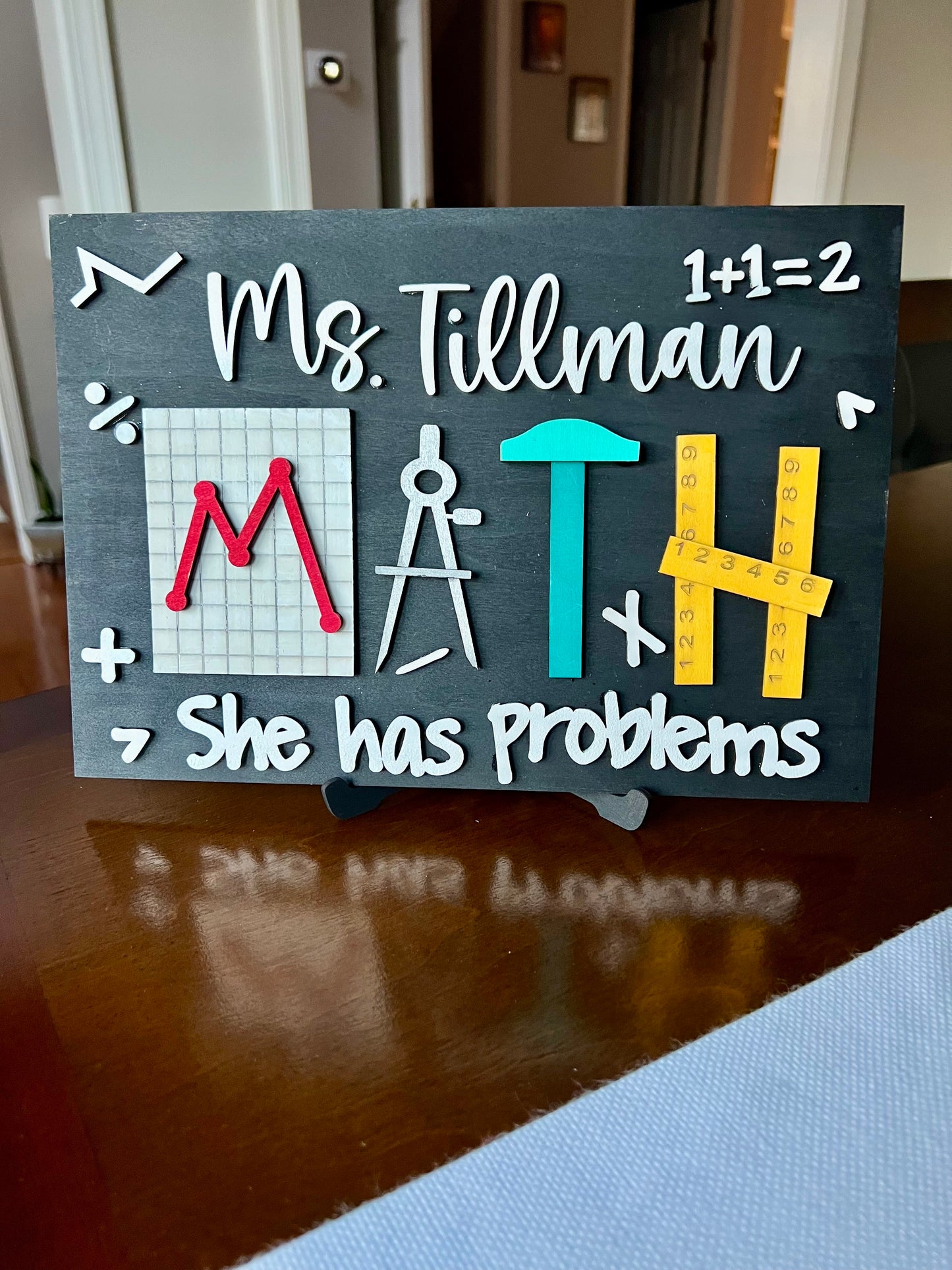 "Math Problems" Self Sitter Gift