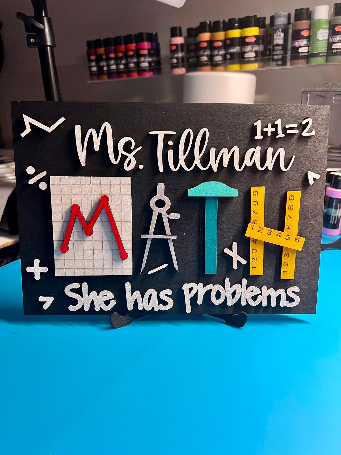 "Math Problems" Self Sitter Gift