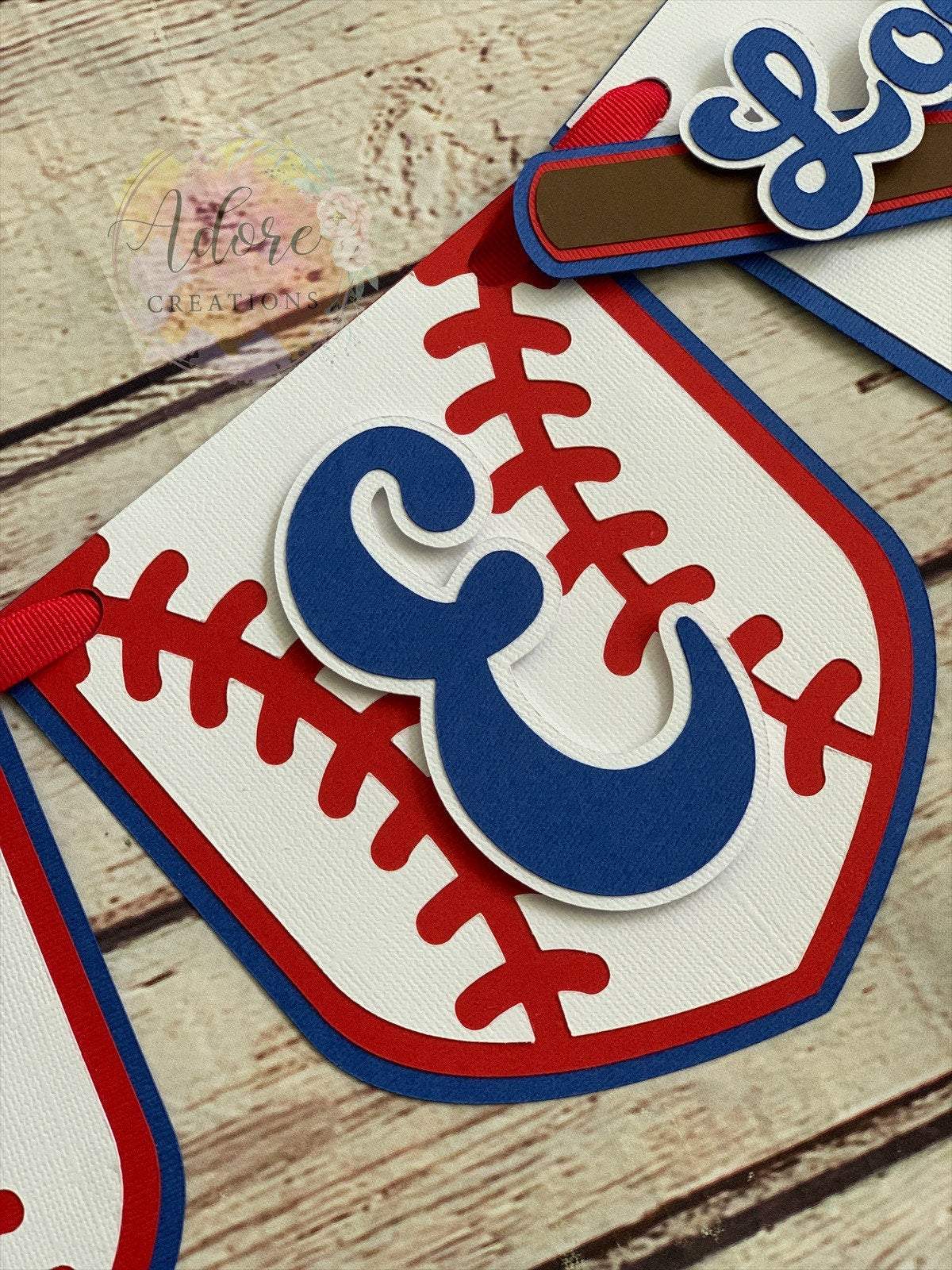 Baseball Banner, Baseball Birthday Banner