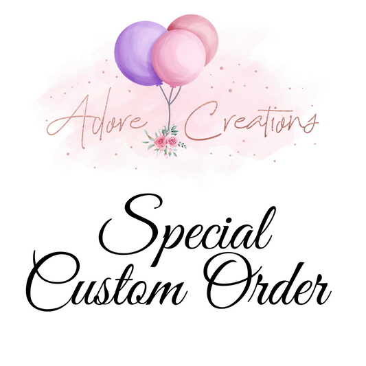 Custom Order For Carmen M.